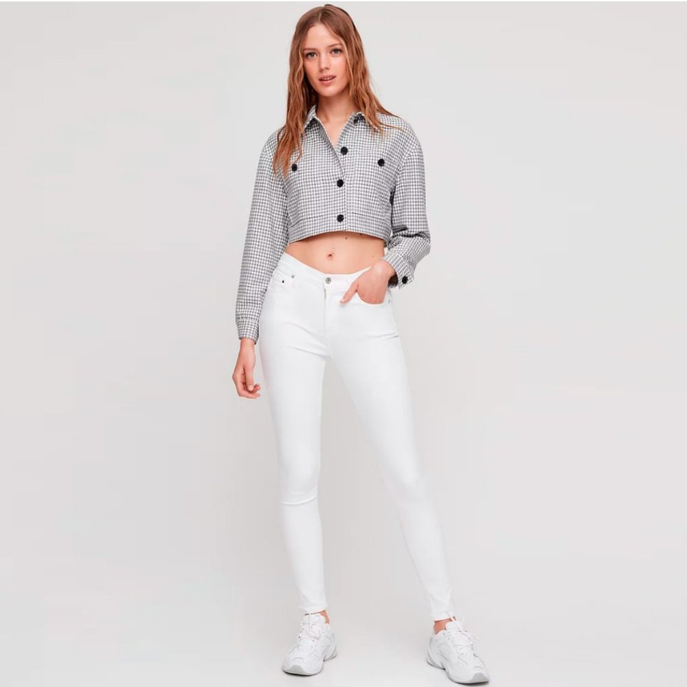 Citizens of Humanity Rocket White High-Waisted Skinny Jean Women's US Size 24